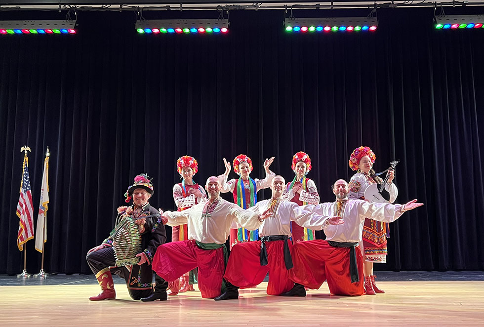 www.cossack.us, Kozak () Ukrainian dancers singers musicians, Ukrainian dancers New Jersey, 04-05-2025, Burlington County Library Auditorium, Westampton, NJ